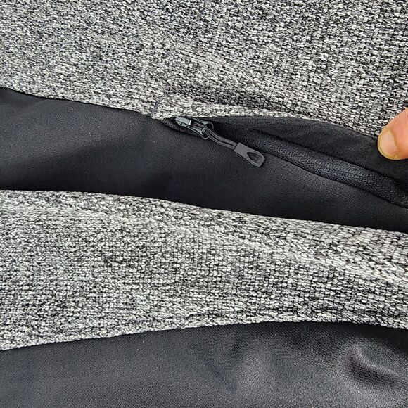 Spyder Charcoal Heather Speed Jacket Size M Mens Full Zip Fleece Jackets - Picture 6 of 10